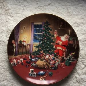Limited edition George Hinke Christmas plate 1993